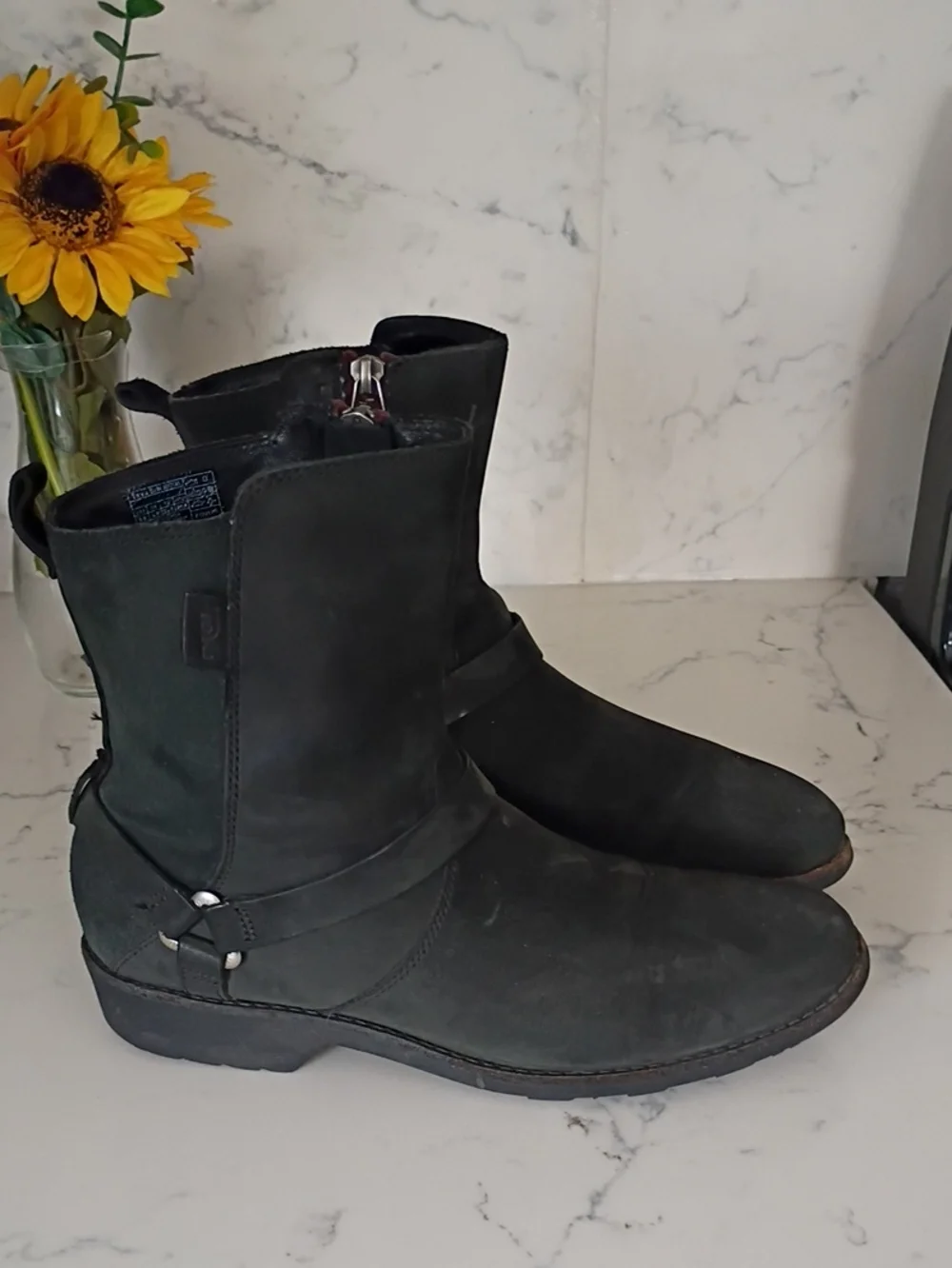 Teva Black Short Harness Boots